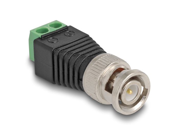 Delock Adapter BNC Stecker > Terminalblock 2 Pin #1 