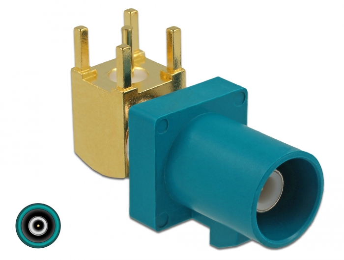 Delock FAKRA Z Stecker 90° PCB #1 