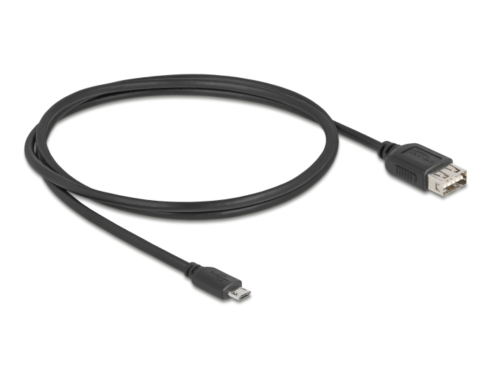 Delock USB 2.0 Kabel EASY USB Typ Micro-B Stecker zu EASY USB Typ-A Buchse 1 m #2 