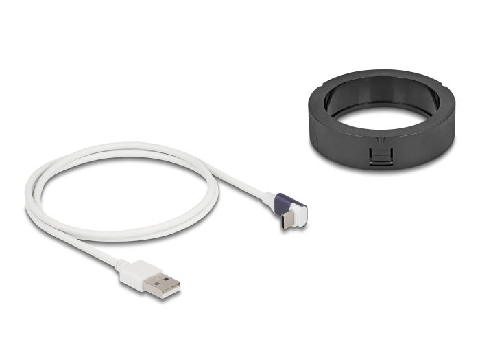 Delock Wireless Charger 15 W für Tischeinbau weiß #3 