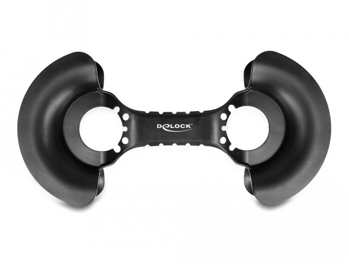 Delock Kabelaufwickler 375 x 170 mm schwarz #2 
