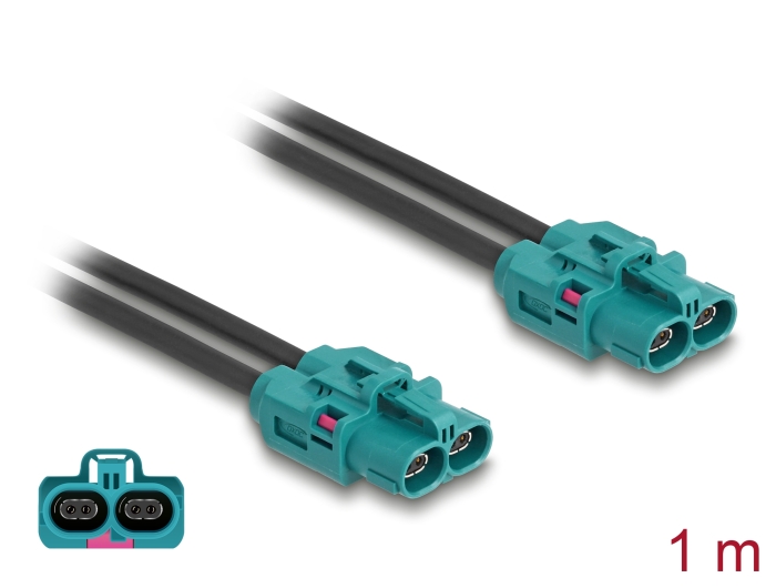 Delock Kabel HDMTD Z double Buchse zu HDMTD Z double Buchse 1 m #1 