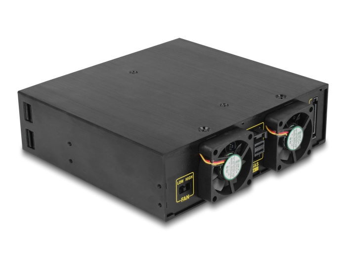 Delock 5.25″ Wechselrahmen für 4 x 2.5″ SATA / SAS HDD / SSD 12 Gb/s #3 