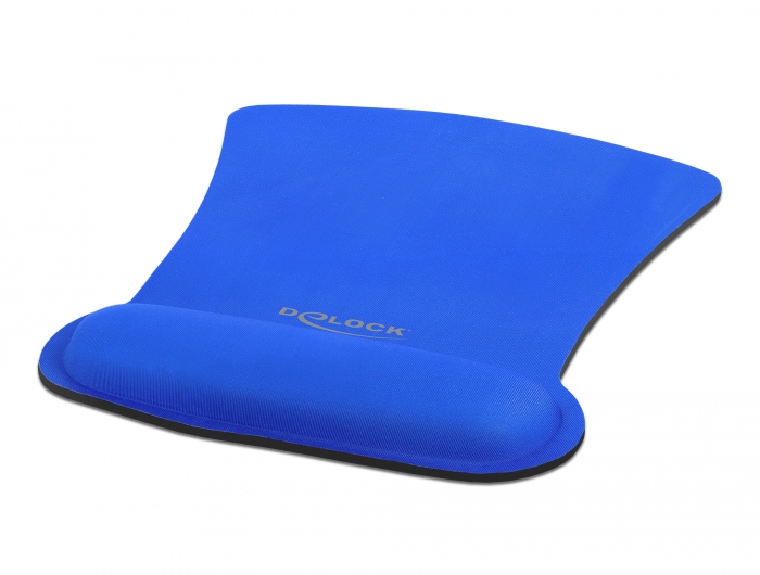 Delock Ergonomisches Mauspad mit Handballenauflage blau 255 x 207 mm #1 