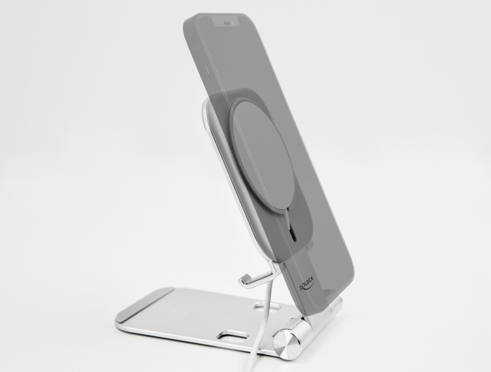 Delock Smartphone Standhalterung verstellbar für MagSafe Aluminium #4 
