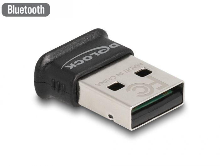 Delock USB Bluetooth 5.0 Adapter Klasse 1 im Micro Design - Reichweite bis zu 100 Meter #1 