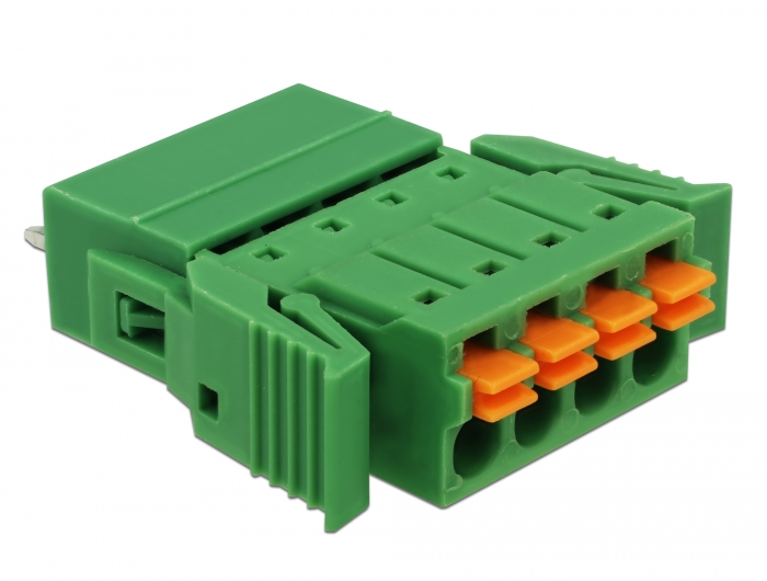 Delock Terminalblock Set für Platine 4 Pin 3,81 mm Rastermaß vertikal #2 