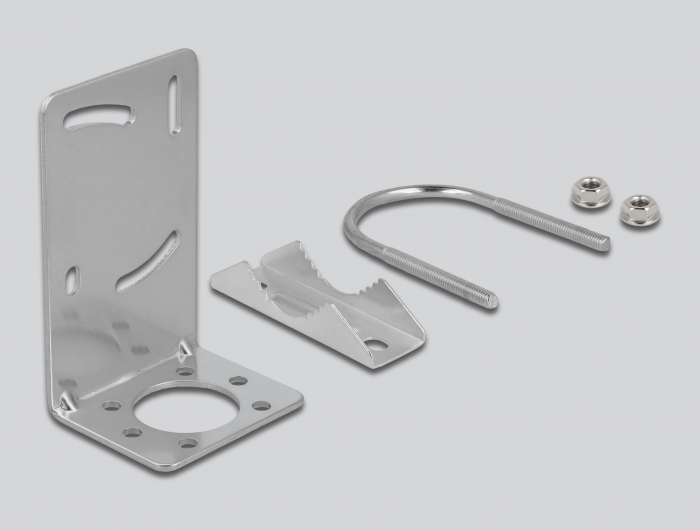Delock LTE MIMO Antenne 2 x SMA Stecker 8 dBi direktional mit Anschlusskabel RG-58 5 m weiß outdoor #6 