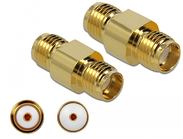 Delock Adapter SMA Buchse zu SMA Buchse 10 GHz #1 