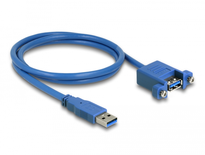Delock Kabel USB 3.0 Typ-A Stecker > USB 3.0 Typ-A Buchse zum Einbau 1 m #2 