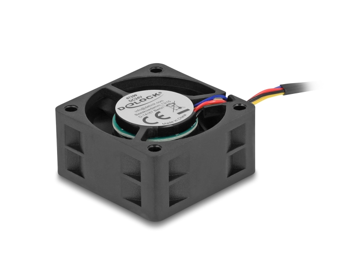 Delock Axiallüfter 24 V DC, 40 x 40 x 20 mm schwarz #2 