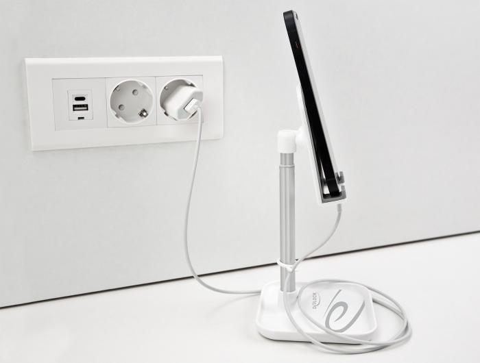 Delock Smartphone und Tablet Teleskopständer mit Ablage #5 
