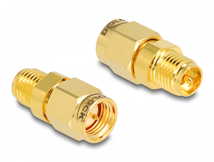 Delock Adapter RP-SMA Buchse zu SMA Stecker #1 