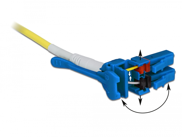 Delock Kabel Lichtwellenleiter LC > LC Singlemode OS2 Uniboot 10 m #2 