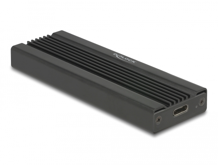 Delock Externes Gehäuse für M.2 NVMe PCIe SSD mit SuperSpeed USB 10 Gbps (USB 3.2 Gen 2) USB Type-C™ Buchse #3 