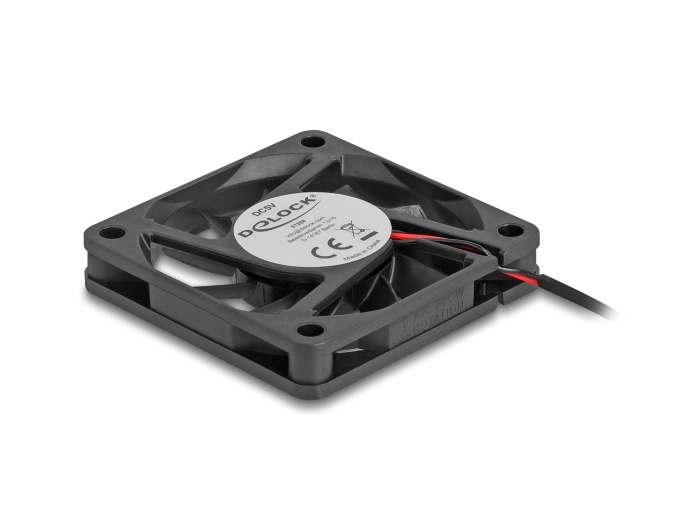 Delock Axiallüfter 5 V DC, 60 x 60 x 10 mm schwarz #2 