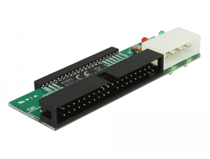 Delock Adapter 3.5″ IDE 40 Pin Stecker > 2.5″ IDE HDD / SSD 44 Pin Buchse #1 