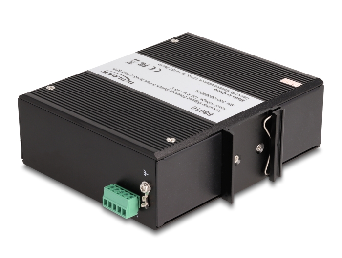 Delock Industrie Gigabit Ethernet Switch 8 Port RJ45 2 Port SFP für Hutschiene #4 