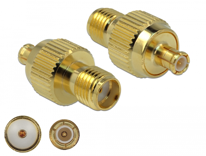 Delock Adapter SMA Buchse zu MCX Stecker 3 GHz #1 
