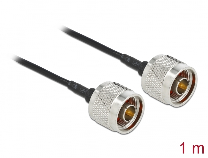 Delock Antennenkabel N Stecker zu N Stecker LMR/CFD100 1 m low loss #1 