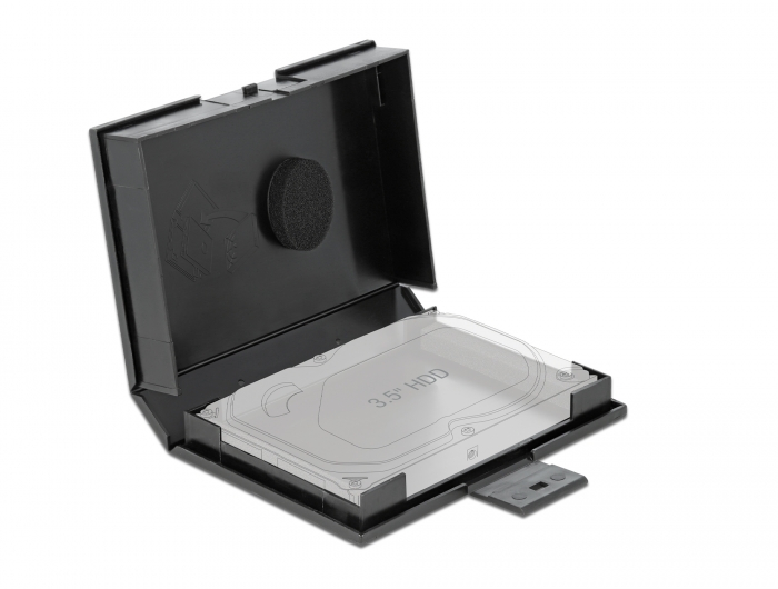 Delock Schutzbox für 3.5″ HDD schwarz #3 