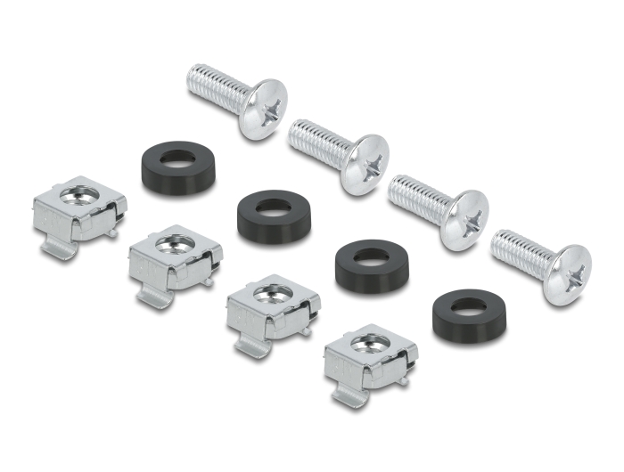 Delock 19″ Schutzschalterleiste mit Abdeckung und Hutschiene 3 HE Metall schwarz #5 