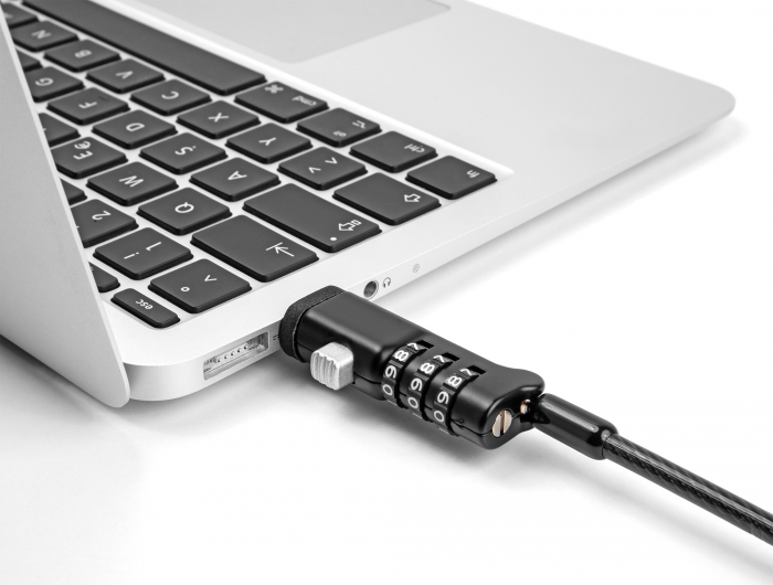 Navilock Notebook Sicherungskabel für USB Typ-A Buchse mit Zahlenschloss #3 