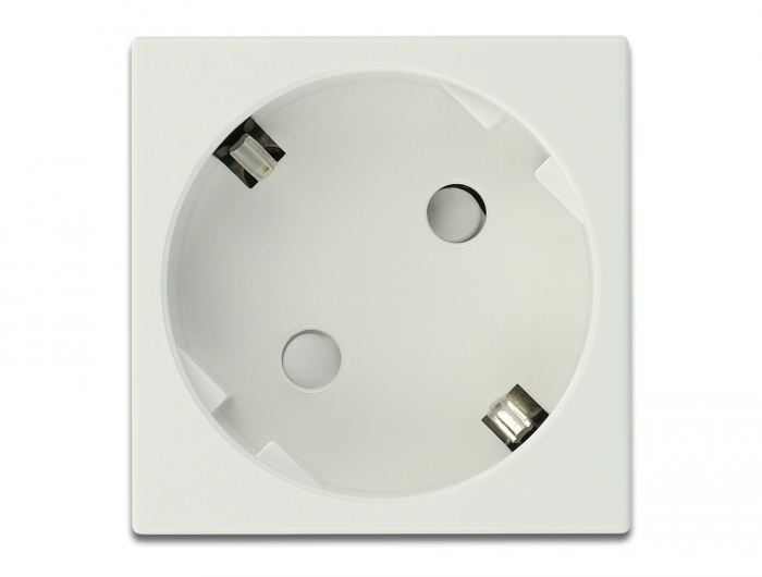Delock Easy 45 Schutzkontakt-Steckdose 45°-Anordnung 45 x 45 mm #2 