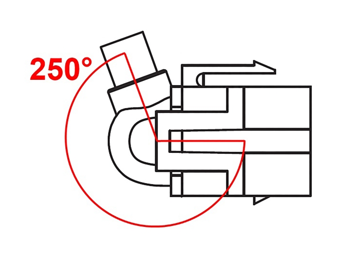 Delock Keystone Modul USB 5 Gbps A Buchse zu USB Type-C™ Stecker mit Kabel #3 