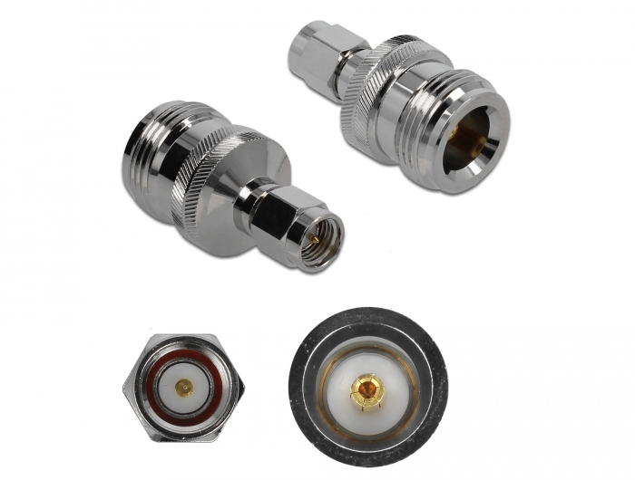 Delock Adapter N Buchse zu SMA Stecker 10 GHz #1 