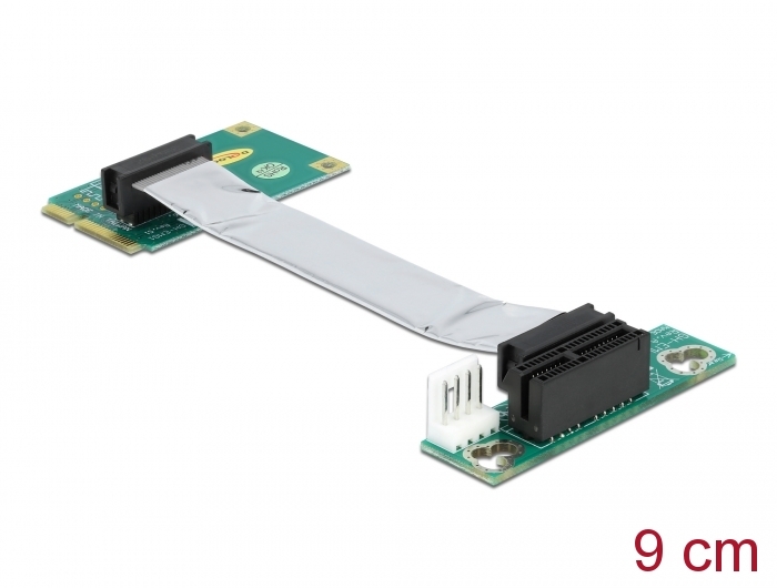 Delock Riser Karte Mini PCI Express > PCI Express x1 links gerichtet #1 