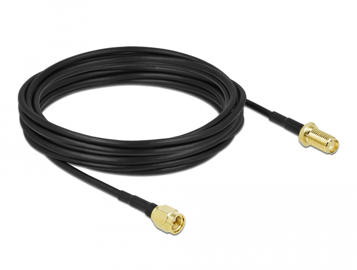 Delock Antennenkabel SMA Stecker zu SMA Buchse LMR/CFD100 7,5 m low loss #2 