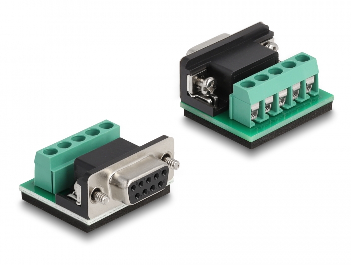 Delock Adapter USB Typ-A zu Seriell RS-422/485 DB9 mit Überspannungsschutz 600 W und erweiterter Temperaturbereich #5 
