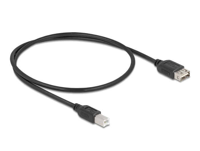 Delock USB 2.0 Kabel USB Typ-B Stecker zu EASY USB Typ-A Buchse 0,5 m #2 