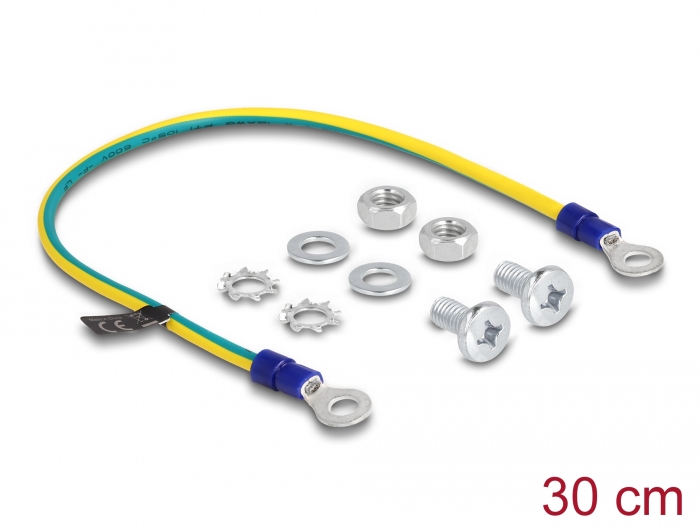 Delock Erdungskit für Netzwerkschrank 30 cm #1 