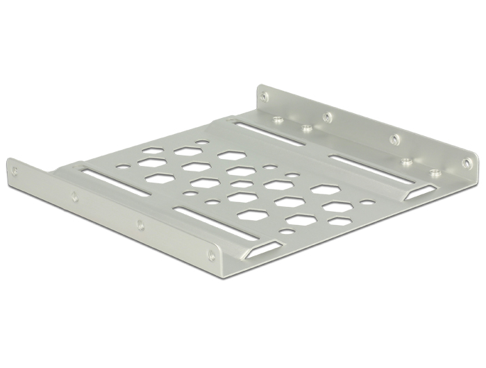 Delock Aluminium Einbaurahmen 2.5″ zu 3.5″ silber #1 