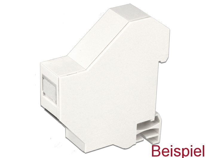 Delock Abdeckung für Keystone Hutschienen Halterung #4 