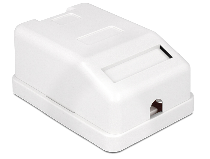 Delock Keystone Leergehäuse 1 Port mit Staubschutz #2 