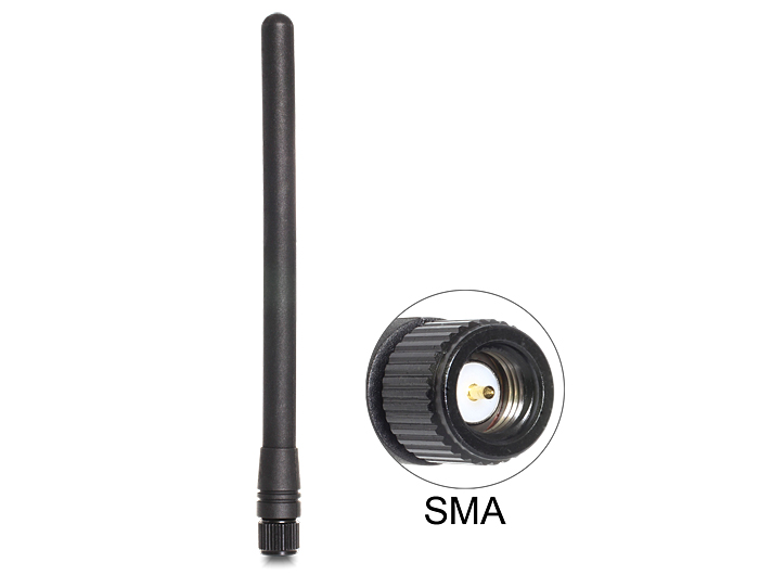 Delock ZigBee 868 MHz Antenne SMA 2 dBi omnidirektional starr #1 