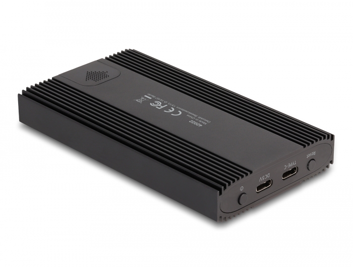 Delock Externes Gehäuse USB 20 Gbps für 2 x M.2 NVMe PCIe SSD mit USB Type-C™ Buchse und RAID - werkzeugfrei #2 