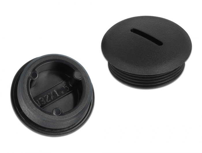Delock Verschlussstopfen M32 x 1,5 schwarz 10 Stück #4 