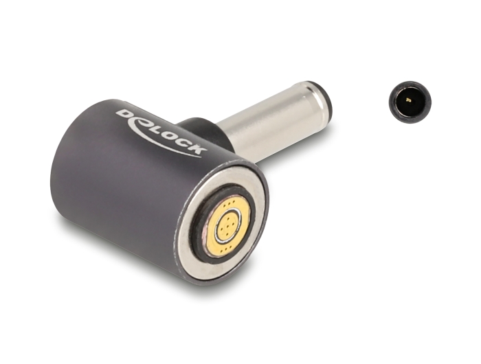 Delock Adapter für Notebook Ladekabel Dell 4,5 x 3,0 mm Stecker zu magnetischem 8 Pin Konnektor #1 