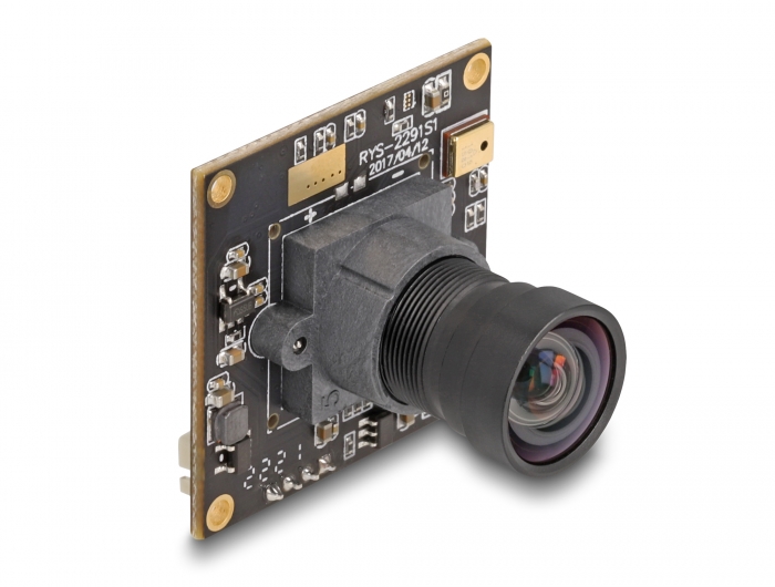 Delock USB 2.0 Kameramodul mit WDR 2,1 Megapixel IMX291LQR-C Sony® Starvis™ 81° V7 Fixfokus #1 