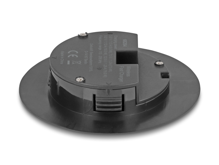 Delock Wireless Charger 15 W für Tischeinbau schwarz #2 