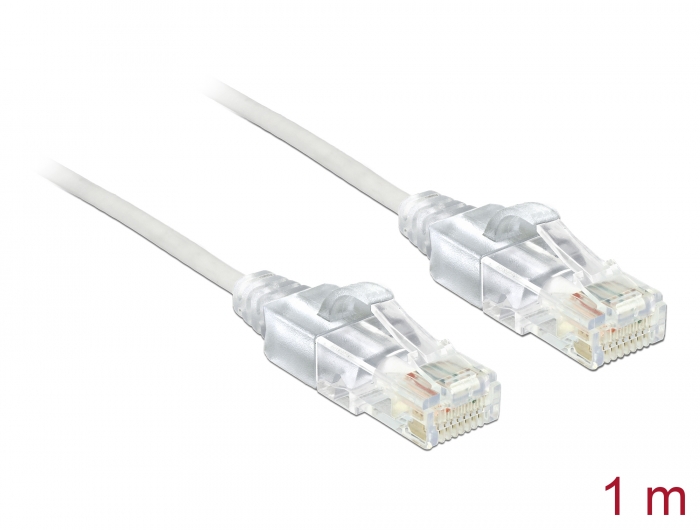 Delock Kabel RJ45 Cat.6 UTP Slim 1 m #1 