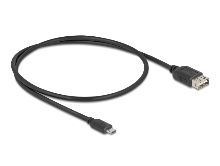 Delock USB 2.0 Kabel EASY USB Typ Micro-B Stecker zu EASY USB Typ-A Buchse 0,5 m #2 