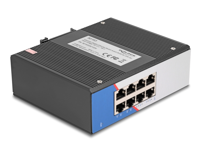 Delock Industrie Gigabit Ethernet Switch 8 Port RJ45 für Hutschiene #2 
