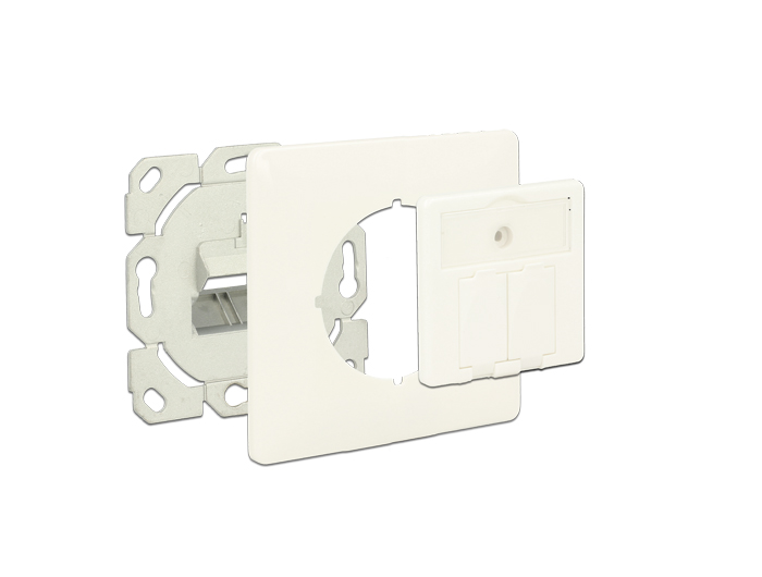 Delock Keystone Anschlussdose 2 Port kompakt #2 