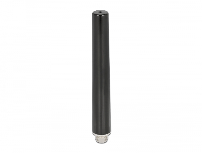 Delock Dualband WLAN WiFi 6 Antenne N Buchse 4 - 6 dBi 16,55 cm omnidirektional starr outdoor schwarz #2 