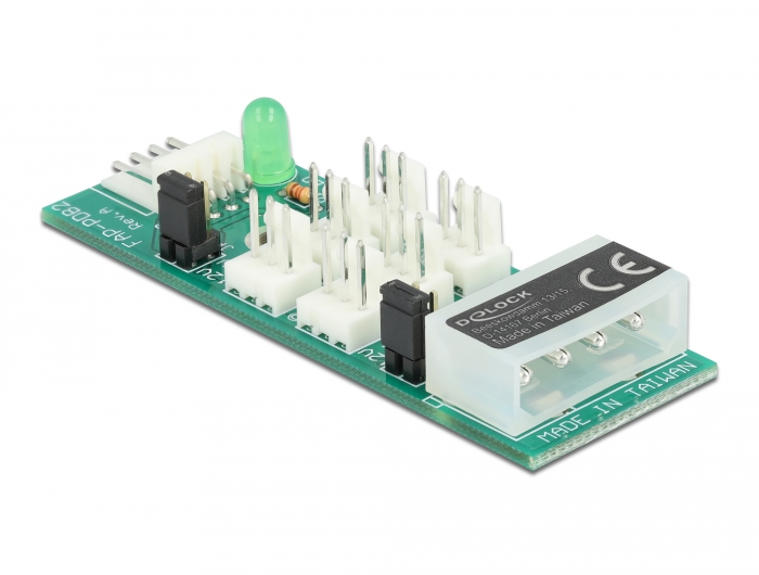 Delock Verteiler Platine für 6 x Lüfter 5 V / 12 V #1 